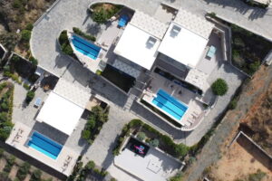 Dilira villas from above
