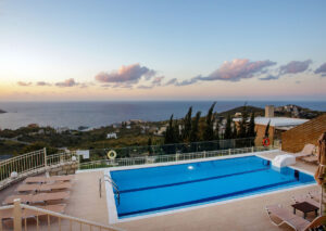 Villa Lida with pool and sea view